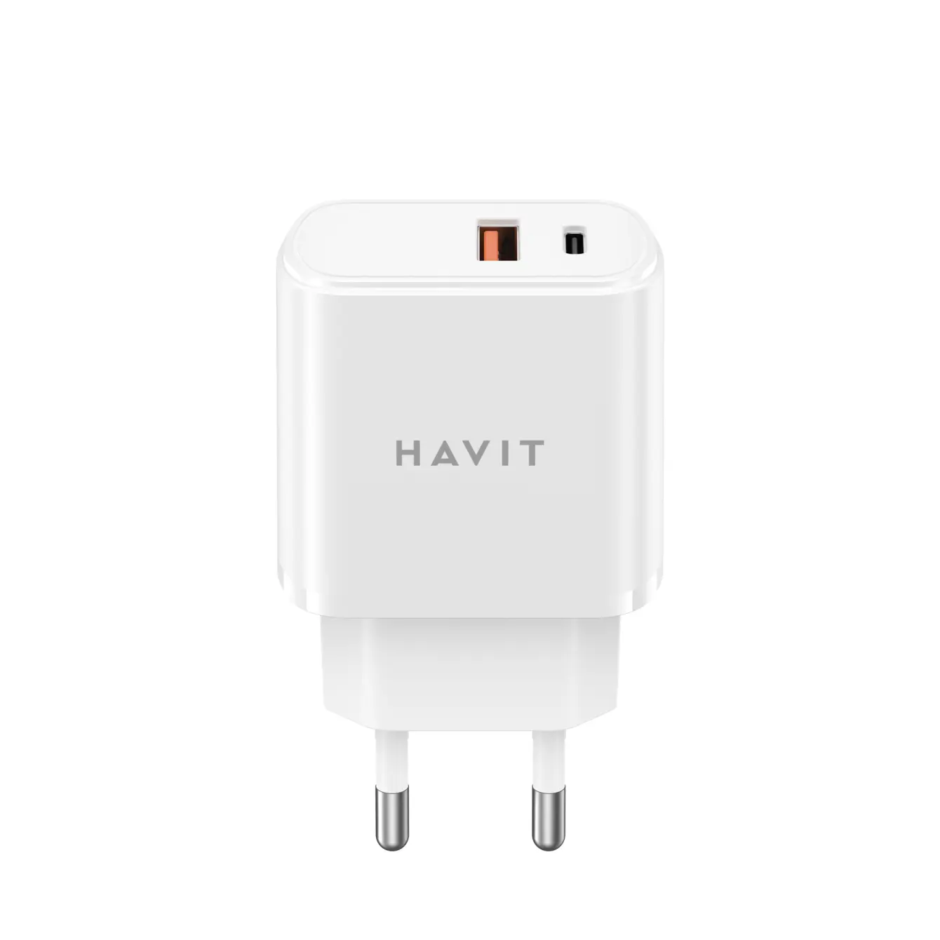 Зарядне HAVIT UCP019 1Type-C 1USB PD20W QC3.0 біле), зображення 5