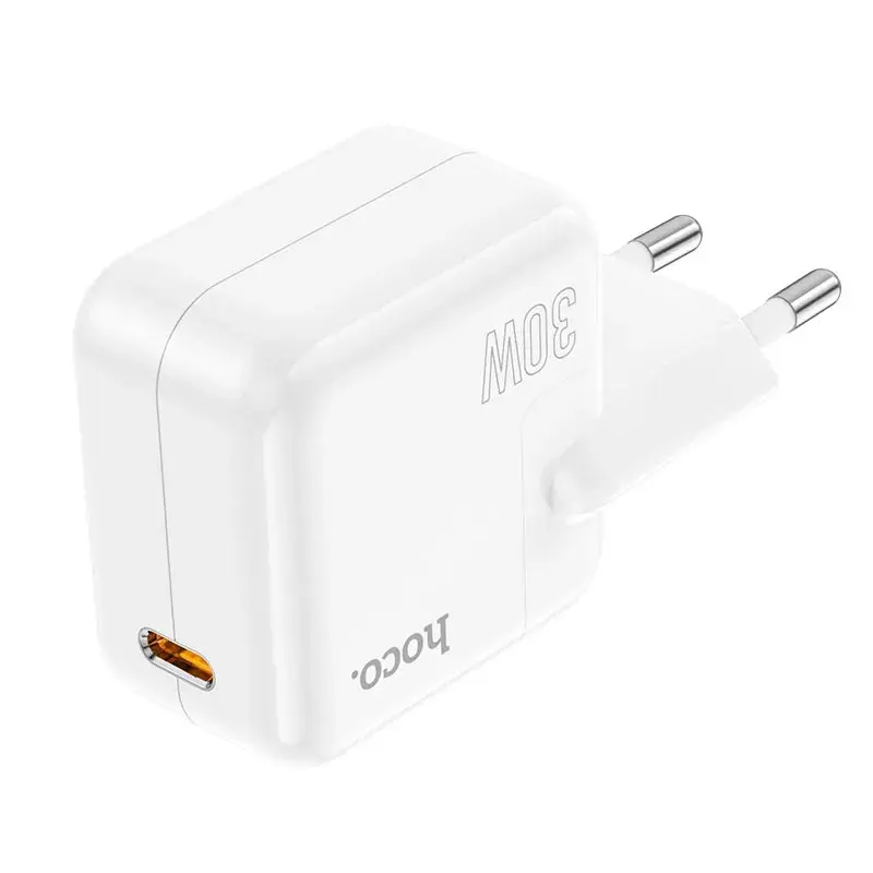 Зарядне HOCO C112A PD30W 1USB QC3.0/3А білe), зображення 9