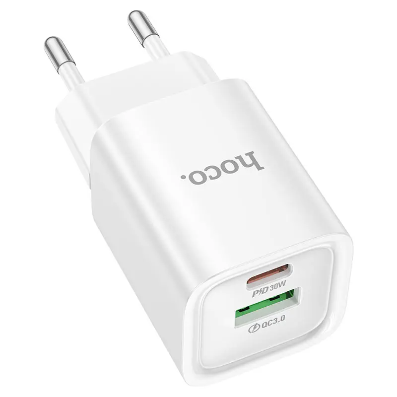 Зарядне HOCO C149A PD30W QC3.0 біле), зображення 9