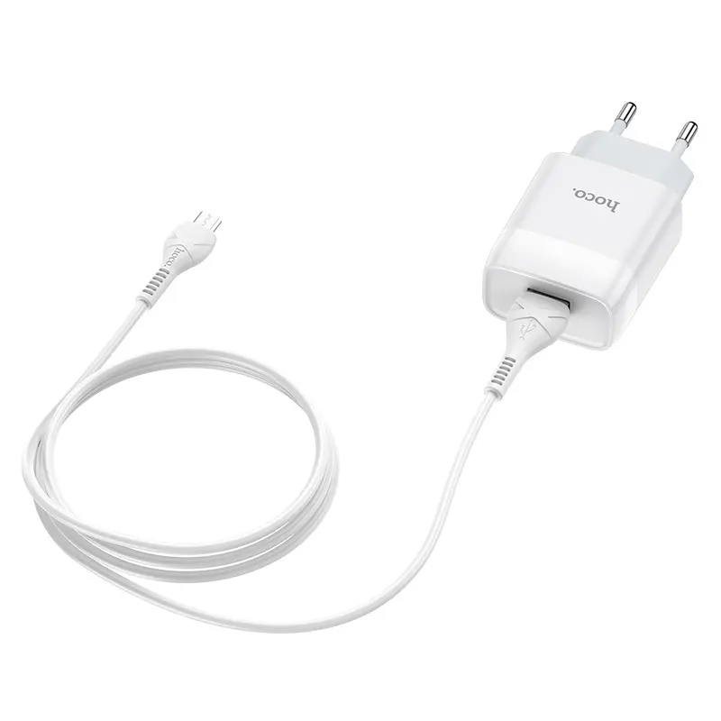 Зарядне HOCO C72A Glorious USB 2,1A White), зображення 5