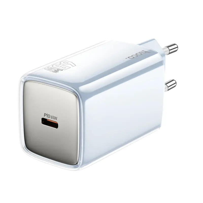Зарядне HOCO N48 PD65W 1Type-C QC3.0 біле), зображення 4