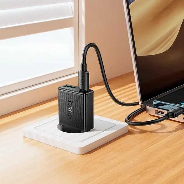 Зарядне HOCO N73 Type-C 1USB PD20W чорне), зображення 9
