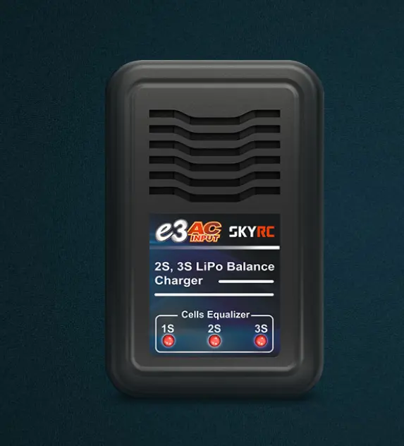 зарядне SkyRC e3 charger SK-100081, LiPo Liion 1-3S 11W 1,2A, від 220V від батарейки.com.ua