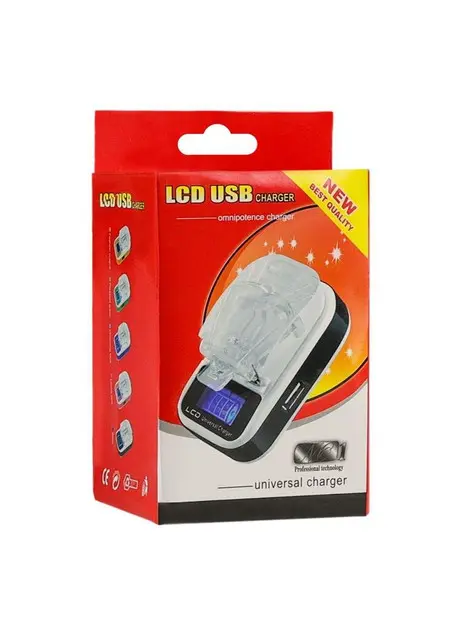 Зарядне жабка Evro Liondo LCD экран + USB ), зображення 2