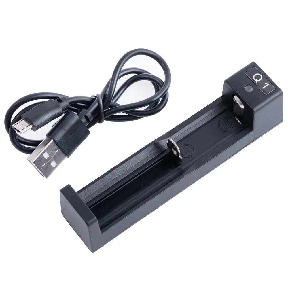 Заряднге Vapcell Q1 Li-ion 1x18650, 0.6A, Micro USB  від батарейки.com.ua