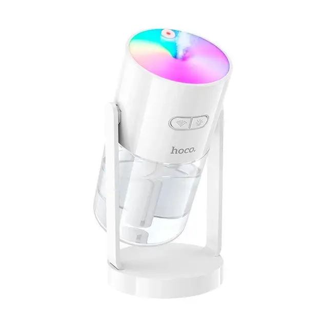 Зволожувач повітря HOCO HX34 нічник Starry sky humidifier White від батарейки.com.ua