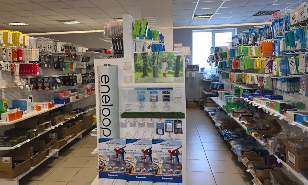 Вітрина eneloop батарейки.com.ua